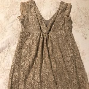 Tiffany Rose Evelyn dress in champagne